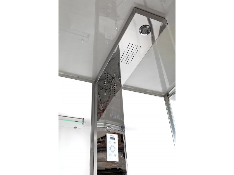 Купить Душевая кабина Deto Z Z122 Espoo 120 x 90 x 220 см с подсветкой, хром