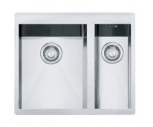 Мойка Franke PLANAR PPX 260 TL, 127.0198.354, установка сверху, SlimTop, нержавеющая сталь, полированная, 60*51,2 см