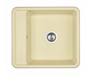 Кухонная мойка Акватон Беллис 57 прямоугольная, шампань, 1A724932BS290