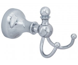 Крючок двойной Veragio Gialetta VR.GIL-6433.CR, хром