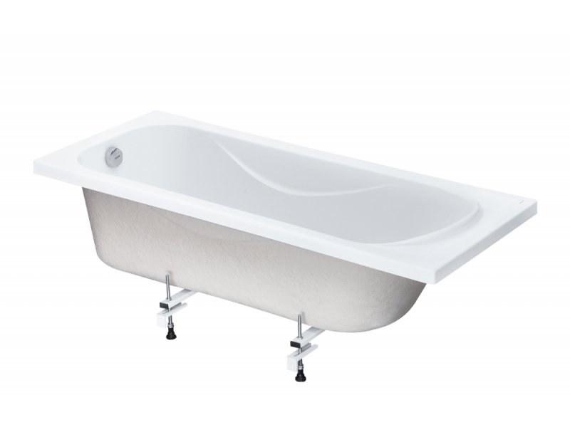 Купить Ванна акриловая Santek Тенерифе XL 160 х 70 см, 1.WH30.2.357, белая