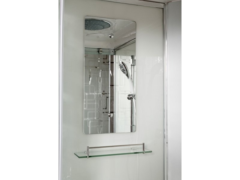 Купить Душевая кабина Deto Em EM1512 L/R гм-эл 120 x 80 см, с крышей, с электрикой, с гидромассажем