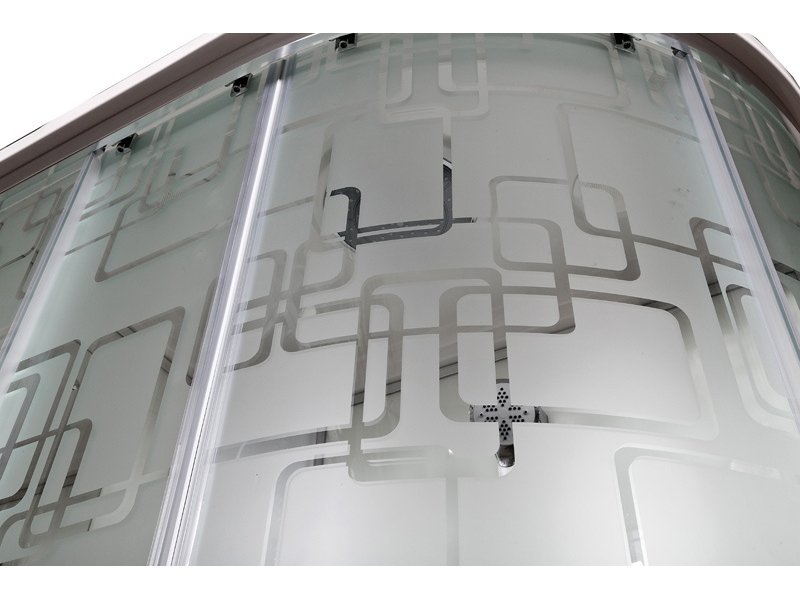 Купить Душевая кабина Deto Em EM1512 L/R гм-эл 120 x 80 см, с крышей, с электрикой, с гидромассажем