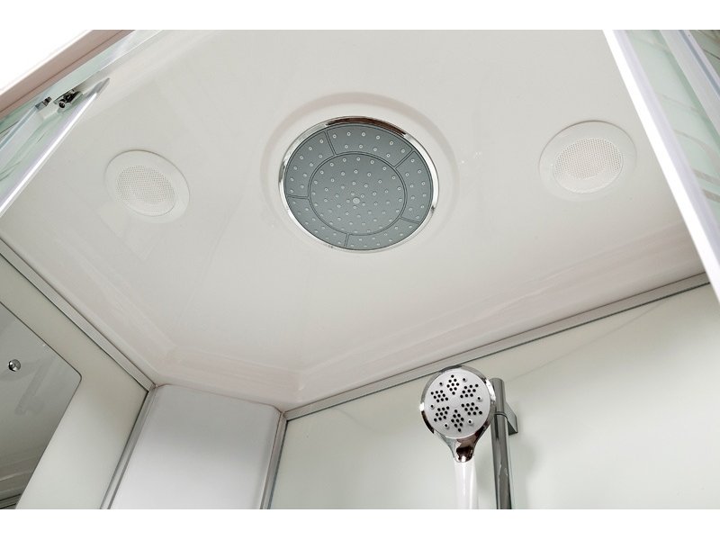 Купить Душевая кабина Deto Em EM1512 L/R гм-эл 120 x 80 см, с крышей, с электрикой, с гидромассажем
