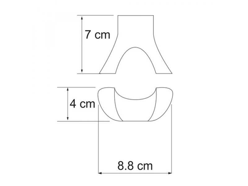 Купить Крючок WasserKRAFT K-6823D, двойной