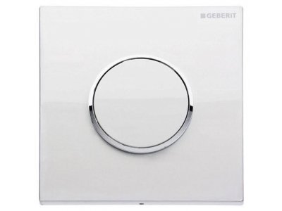 Ручной пневмопривод Geberit Sigma Type 10 HyTouch 116.015.KH.1 для писсуара, глянцевый хром