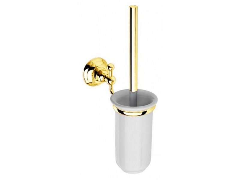 Купить Ершик для туалета Nicolazzi Classica 1490GO, золото