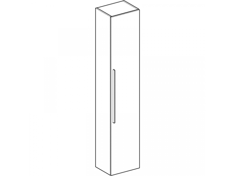Купить Шкаф-пенал Geberit iCon 841002000, 36 х 180 см, цвет натуральный дуб