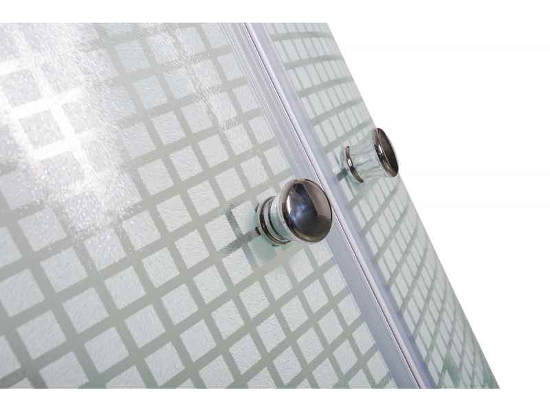 Купить Душевая кабина Deto L 908 N 80 x 80 см, без крыши, стандартная