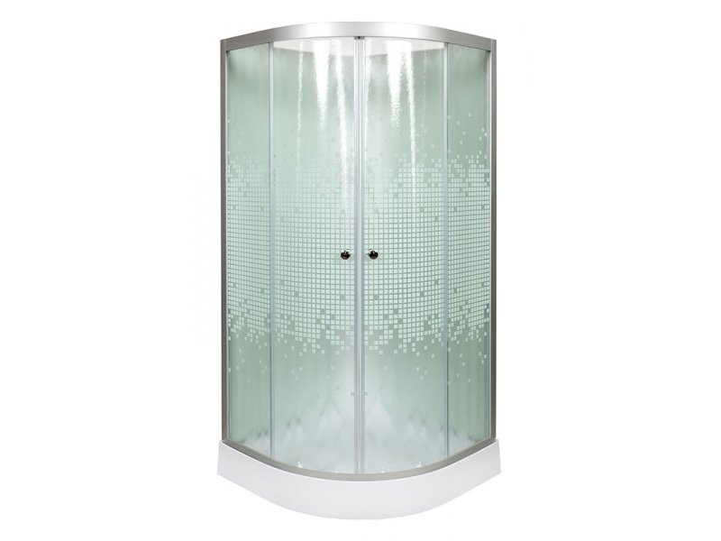 Купить Душевая кабина Deto L 908 N 80 x 80 см, без крыши, стандартная