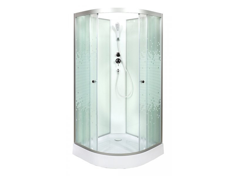 Купить Душевая кабина Deto L 908 N 80 x 80 см, без крыши, стандартная