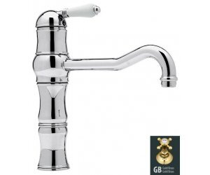 Смеситель Nicolazzi Dames Anglaises 1400GB78 для душевой стойки, гальваническое золото, ручки P.M. BLANC