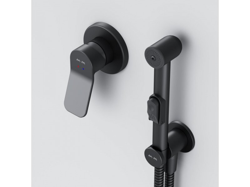 Купить Гигиенический душ Am.Pm X-Joy F40H85A22 со смесителем, черный