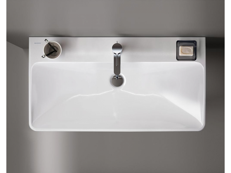 Купить Набор мебели Geberit Smyle Square 60 см, 529.352.JR.6, цвет пекан, комплект Идеальная тройка