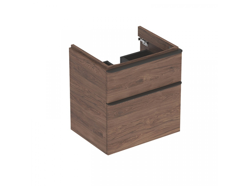 Купить Набор мебели Geberit Smyle Square 60 см, 529.352.JR.6, цвет пекан, комплект Идеальная тройка