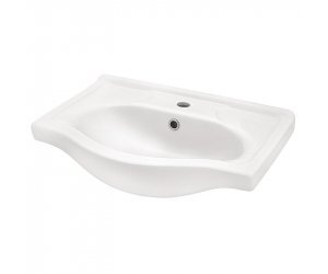 Раковина мебельная Santek Селигер-60, WH110268, 60.5 x 44.5 см, белая