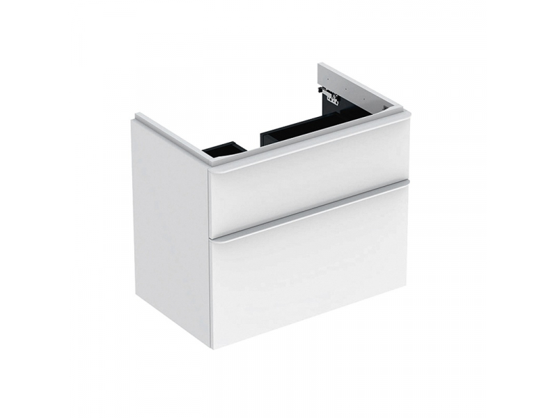 Купить Набор мебели Geberit Smyle Square 75 см, 529.353.00.7, белый глянец, комплект Идеальная тройка