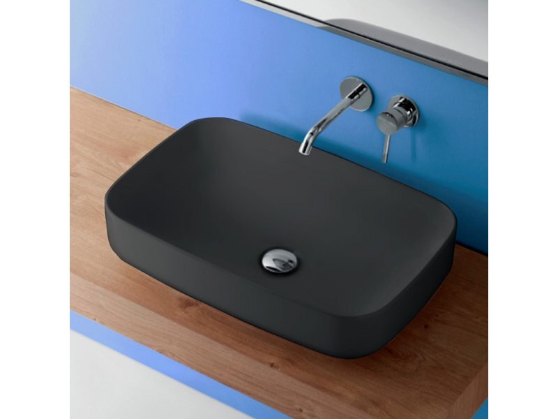 Купить Раковина Kerasan Tribeca накладная 60 x 38 x 15 см (514130/514131)