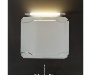 Зеркало без рамы Kerasan Waldorf 7407 80х70см, с выключателем
