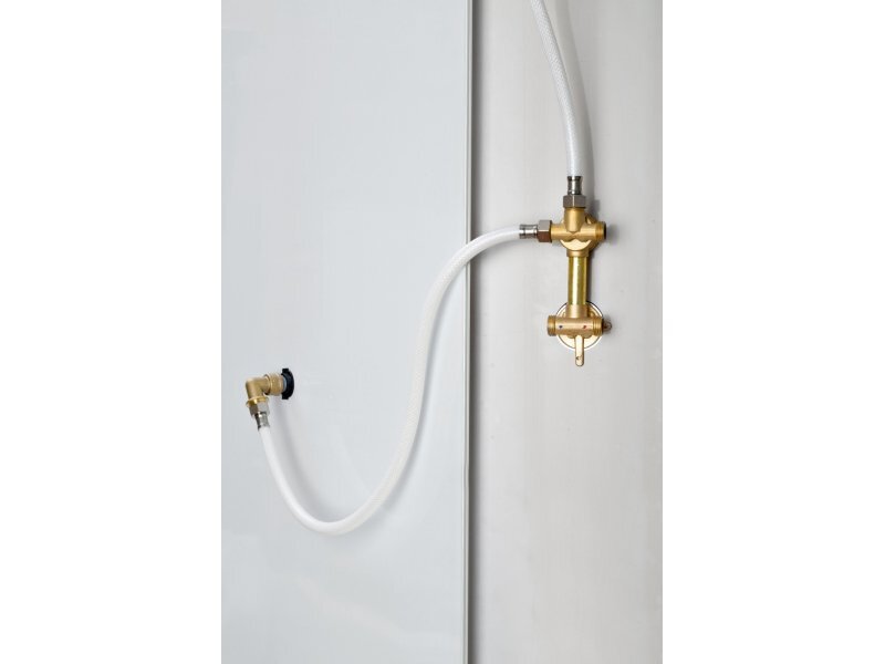 Купить Душевая кабина Deto Em EM1511 L/R гм 110 x 80 см, с крышей, с гидромассажем