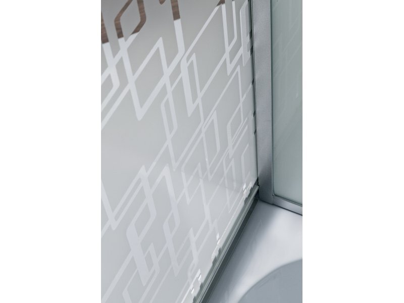 Купить Душевая кабина Deto Em EM1511 L/R гм 110 x 80 см, с крышей, с гидромассажем