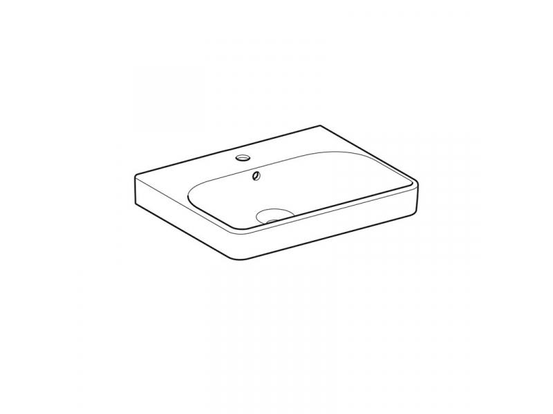 Купить Набор мебели Geberit Smyle Square 60 см, 529.352.00.6, белый глянец, комплект Идеальная тройка
