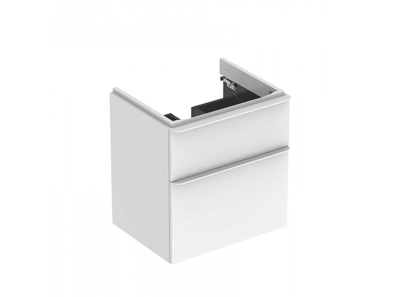 Купить Набор мебели Geberit Smyle Square 60 см, 529.352.00.6, белый глянец, комплект Идеальная тройка