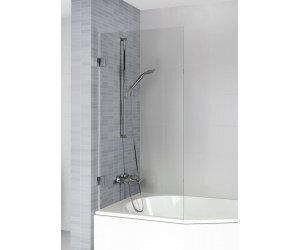 Стеклянная шторка для ванны Riho Scandic Soft Q107 90 x 150 см, левая