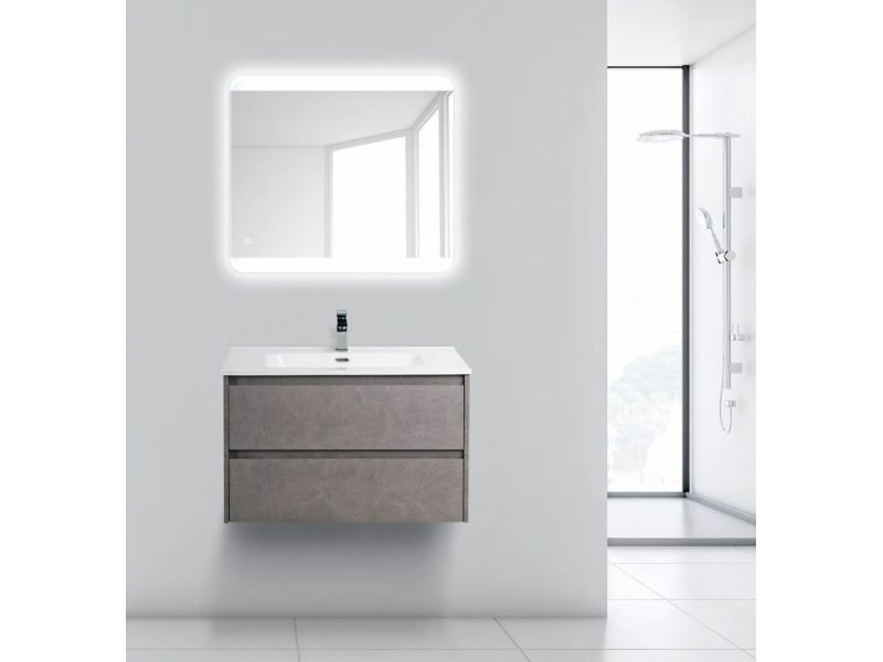 Купить Тумба под раковину BelBagno Kraft KRAFT-800-2C-SO-PG, подвесная