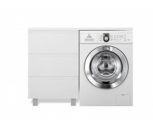 Тумба с раковиной Эстет Dallas Luxe ФР-00002270/ФР-00002271, 3 ящика, 130 x 48,2 см, напольная