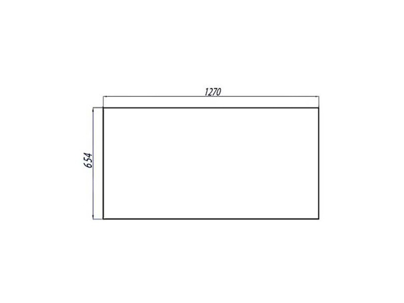 Купить Зеркало Акватон ОТЕЛЬ 120 (1200), 1A101402OT010 с LED-подсветкой