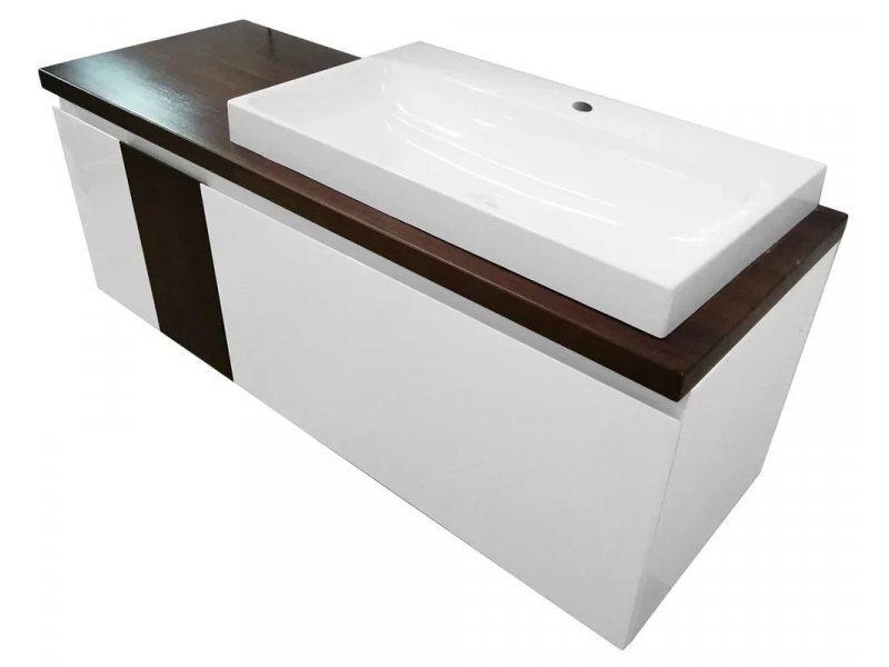 Купить Тумба с раковиной Эстет Malibu ФР-00007126, 140 х 50 см
