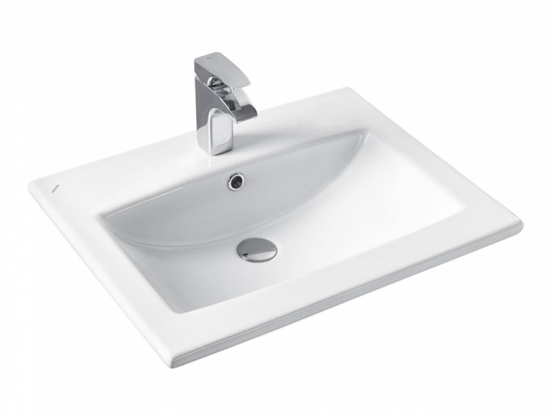 Купить Раковина Santek Элина 60 см, 1WH501606, керамика, белая