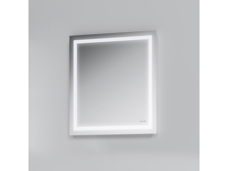 Купить Зеркало для ванной на стену Am.Pm Gem M91AMOX0651WG с LED-подсветкой по периметру, 65 см