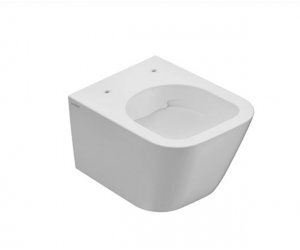 Подвесной унитаз Globo Stone STS07.BI 45*36 см с системой скрытого крепежа, цвет белый