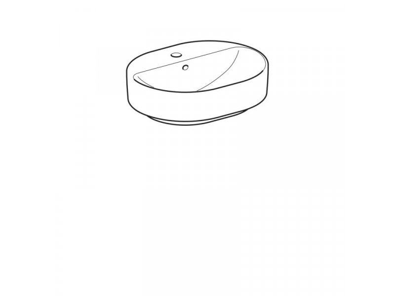 Купить Раковина Geberit Variform 500.775.01.2, 50 x 40 см, белая
