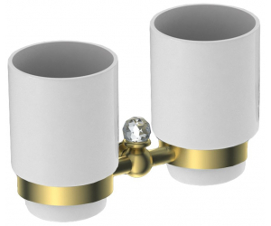 Два стакана Art&Max Antic Crystal AM-E-2688SJ-Do, золото