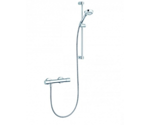 Душевая система Kludi Logo Duo Shower 6857605-00 с термостатом, штанга 60 см