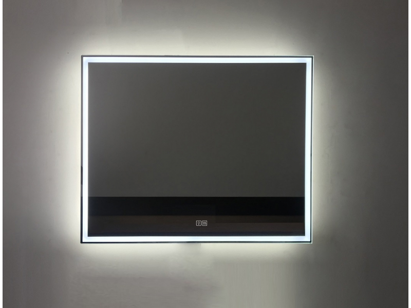 Купить Зеркало BelBagno SPC-GRT-1200-800-LED-TCH-WARM 120 x 80 см со встроенным светильником, сенсорным выключателем и подогревом