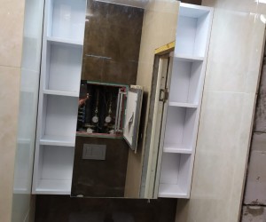 Мебель в нишу Эмаль Ручка профиль алюминий Столешница Самсунг